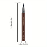 Ultra-fine ultra-fine eyebrow pencil waterproof professional sweat-proof liquid eyeliner Eyebrow dual-purpose durable