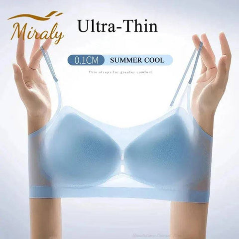 Ultra-Thin Bra - Seamless Push-Up Bra for Comfort and Support