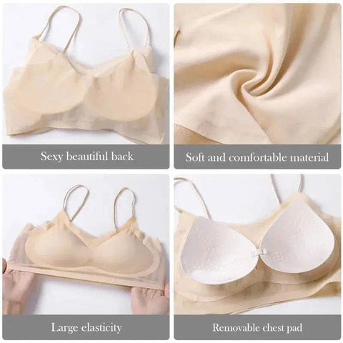 Ultra-Thin Bra - Seamless Push-Up Bra for Comfort and Support