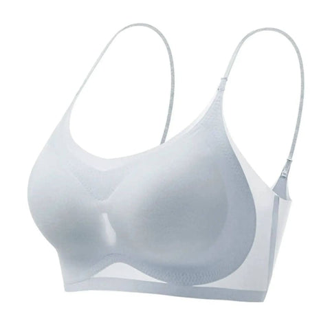 Ultra-Thin Bra - Seamless Push-Up Bra for Comfort and Support - Blue / One Size / M