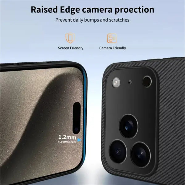 Ultra Thin Carbon Fbier Magnetic Leather Case for iPhone 17 Air 16E 16 15 14 13 Pro Max for Magsafe Shockproof Military