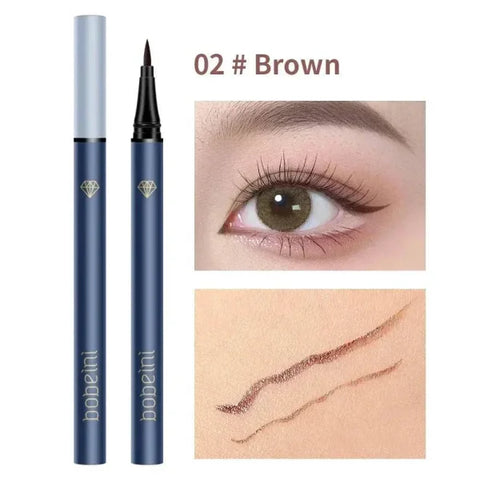 Ultra Thin Silky Matte Liquid Eyeliner - Brown