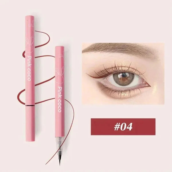 Ultra Thin Silky Matte Liquid Eyeliner for Precision and Vibrant Colors - Himpall