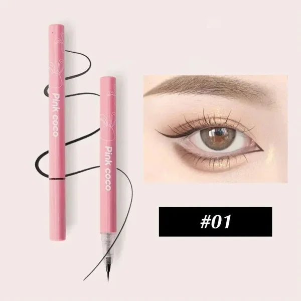 Ultra Thin Silky Matte Liquid Eyeliner for Precision and Vibrant Colors - Himpall