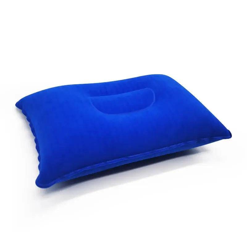 Ultralight Air Pillow for Travel & Outdoor Adventures | Inflatable - Sapphire / L