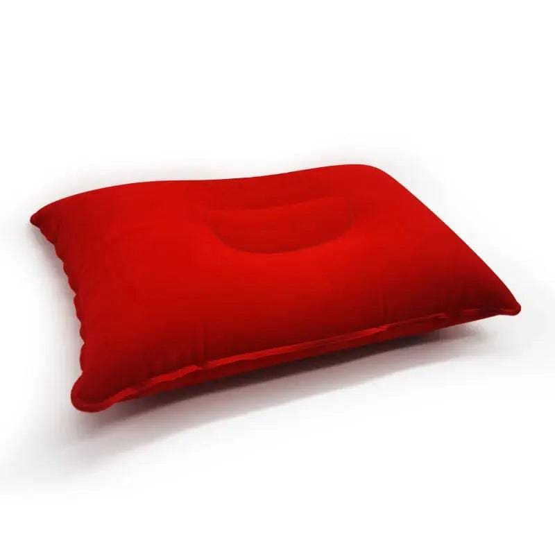 Ultralight Air Pillow for Travel & Outdoor Adventures | Inflatable - Red / L