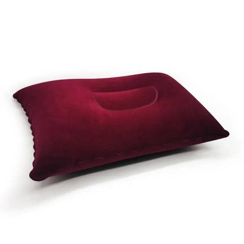 Ultralight Air Pillow for Travel & Outdoor Adventures | Inflatable - Wine red / L