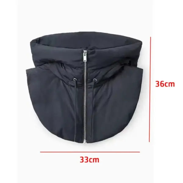Women’s Ultralight Down Hooded Jacket – Removable Neck Cover & Balaclava Hat with Drawstring