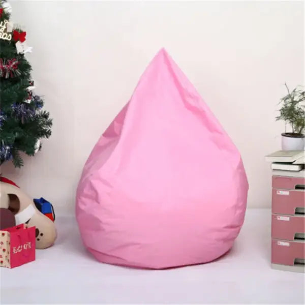 Luxury Soft Lounge Bean Bag Cover - Durable Lazy Sofa Chair & Cozy Tatami Floor Seat for Living Room (Unfilled)