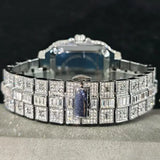 Square Quartz Stainless Steel Men Luxury Watch