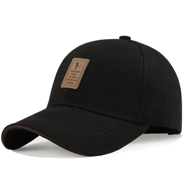 Unisex Classic Solid Color Baseball Cap – Fashion Sports Hat for Men & Women | Kpop Style Golf Cap - 55cm-61cm / black