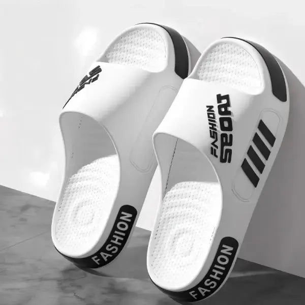 Unisex EVA Slippers with Professional Design Bathroom Slippers - WHITE / 48-49 / China Mainland