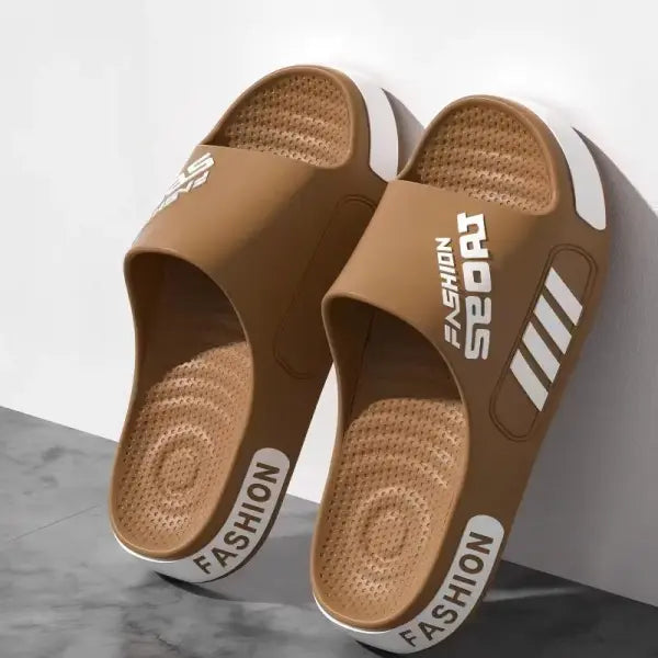 Unisex EVA Slippers with Professional Design Bathroom Slippers - Chocolate / 48-49 / China Mainland