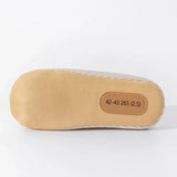 Unisex Home Slippers Soft Fur Slippers Warm Indoor Flat Slides Nonslip Couples Shoes Bedroom Light Slience Flats