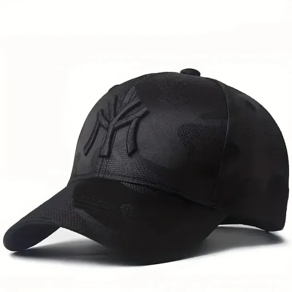 Unisex Letter Embroidery Camouflage Baseball Cap Adjustable Outdoor Hat - Himpall