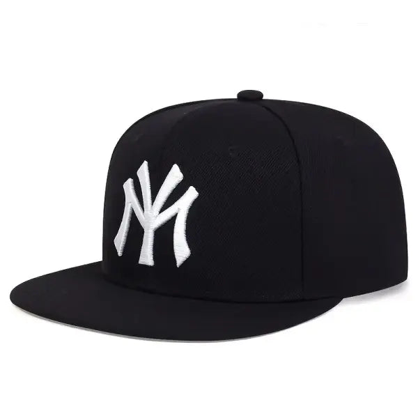 Hip Hop Letter Embroidery Baseball Caps Polyester Adjustable Sunscreen Hat