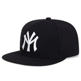 Hip Hop Letter Embroidery Baseball Caps Polyester Adjustable Sunscreen Hat