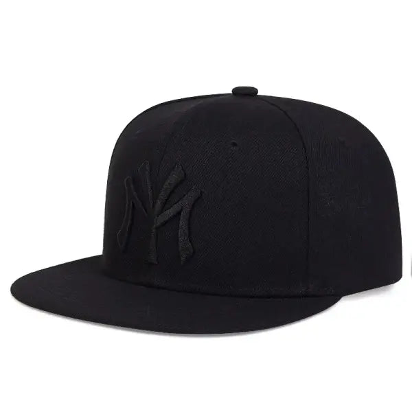 Hip Hop Letter Embroidery Baseball Caps Polyester Adjustable Sunscreen Hat