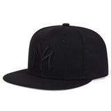 Hip Hop Letter Embroidery Baseball Caps Polyester Adjustable Sunscreen Hat