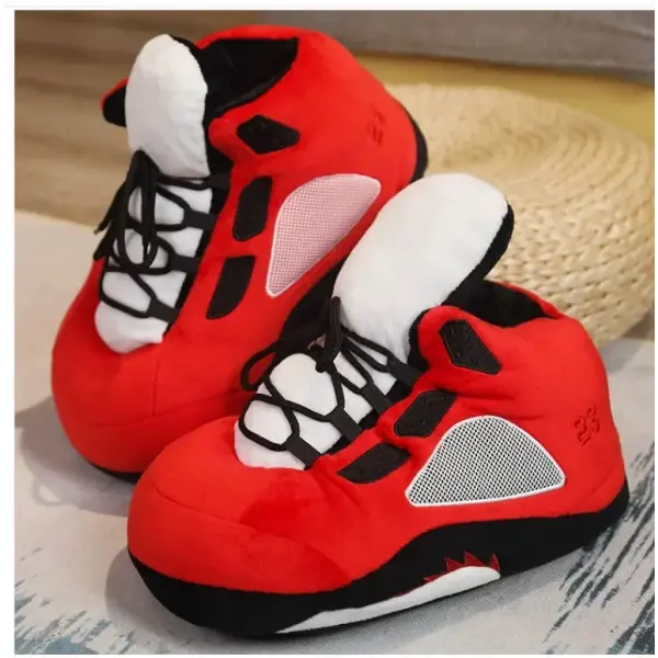 Unisex Winter Indoor Cotton Slippers – Warm Home Shoes for Men & Women Sizes 36–45 - 7 / 35