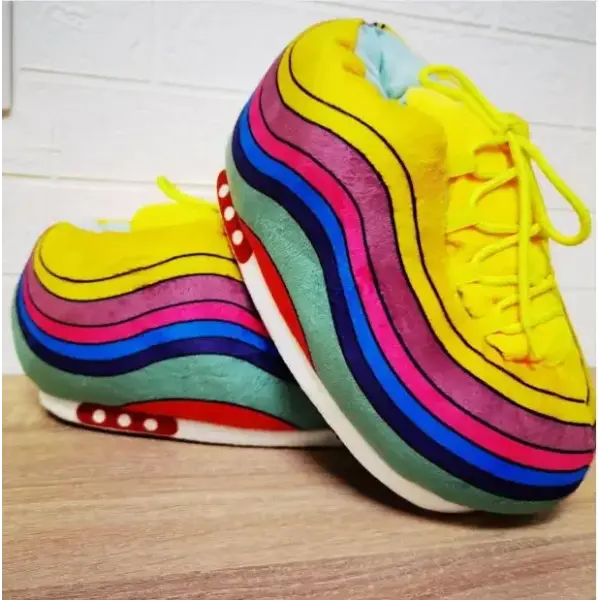 Unisex Winter Indoor Cotton Slippers – Warm Home Shoes for Men & Women Sizes 36–45 - 12 / 36