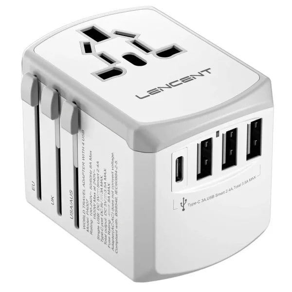 Universal Travel Adapter All-in-One Charger for Global Travel - Himpall