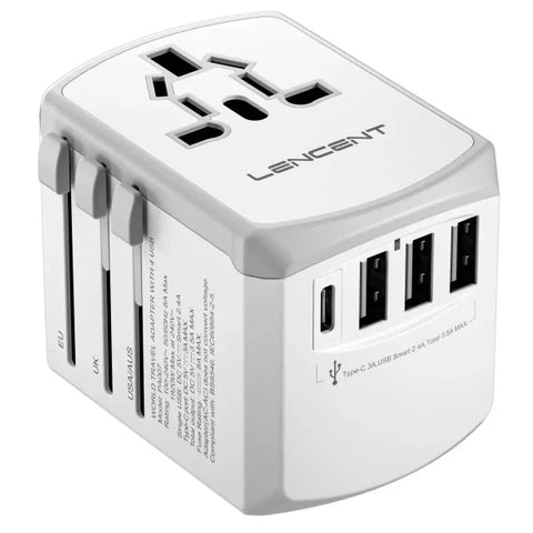 Universal Travel Adapter All-in-One Charger for Global Travel - Himpall