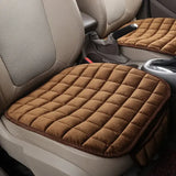 Universal Winter Car Seat Cover – Warm Anti-Slip Breathable Cushion Pad for Front Seats