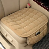 Universal Winter Car Seat Cover – Warm Anti-Slip Breathable Cushion Pad for Front Seats