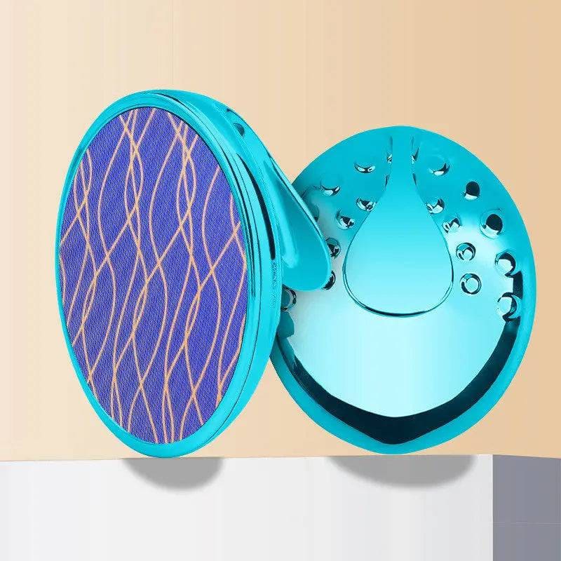 Upgraded Crystal Nano Epilator: Painless Hair Removal Tool - Coated Blue