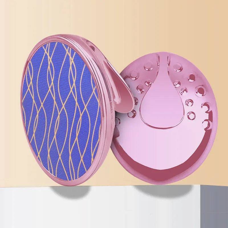 Upgraded Crystal Nano Epilator: Painless Hair Removal Tool - Painted Rose Gold