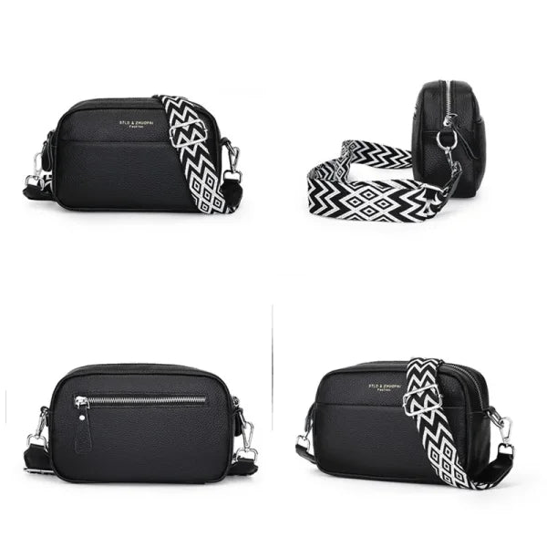 Upgraded Genuine Leather Handbag – Women’s Cow Leather Crossbody Tote