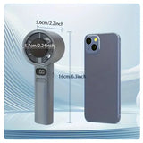 USB Charging Handheld Mini Plastic Fan for Portable Summer Cooling