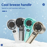 USB Charging Handheld Mini Plastic Fan for Portable Summer Cooling