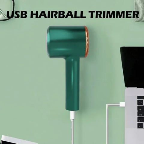 USB Rechargeable Lint Remover - Electric Fuzz & Hair Ball Trimmer for Clothes and Sweaters - Himpall