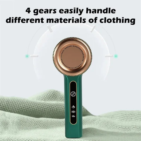 USB Rechargeable Lint Remover - Electric Fuzz & Hair Ball Trimmer for Clothes and Sweaters - Himpall
