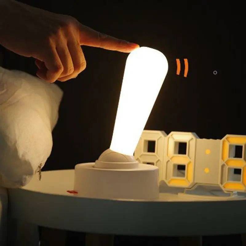 USB Rechargeable Silicone Toggle Light: Bedroom Atmosphere Lamp