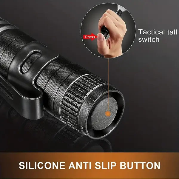 UV Flashlight 395nm Ultraviolet Torch With Pen Clip Portable AAA Batteries Used Violet Light Pet Urine Scorpion