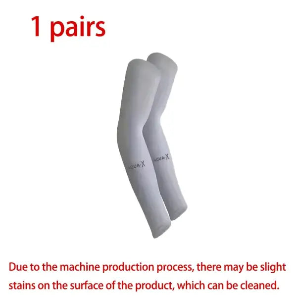 UV Protection Cooling Arm Sleeves 3 Pair Set – Breathable Outdoor Gear - Grey-1pc