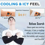 UV Protection Cooling Arm Sleeves 3 Pair Set – Breathable Outdoor Gear