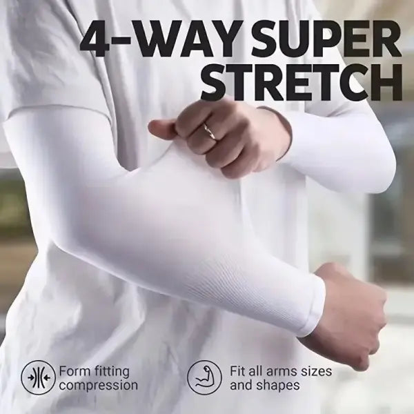 UV Protection Cooling Arm Sleeves 3 Pair Set – Breathable Outdoor Gear