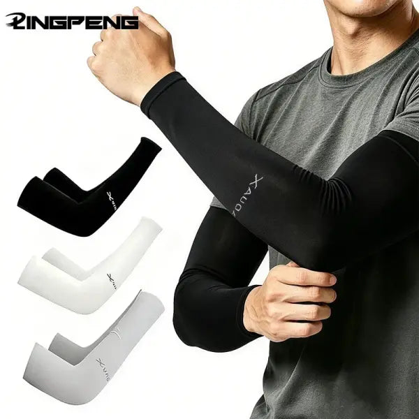 UV Protection Cooling Arm Sleeves 3 Pair Set – Breathable Outdoor Gear