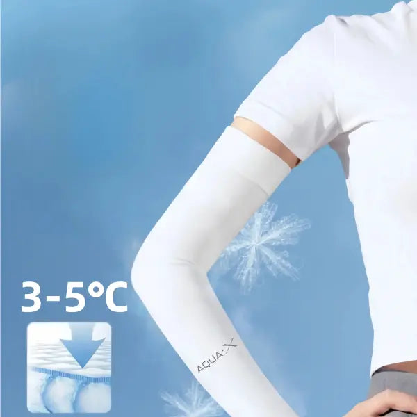 UV Protection Ice Silk Sleeves 3 Pairs – Cooling Outdoor Sunscreen