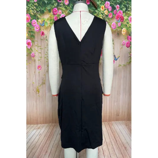 V-neck Sleeveless Split Dress All Sizes Slim High Waist Party Wear - None
