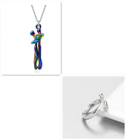 Valentine's Day Gifts Romantic Couple Jewelry Love Necklaces - Himpall