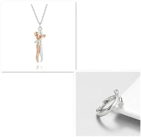 Valentine's Day Gifts Romantic Couple Jewelry Love Necklaces - Himpall