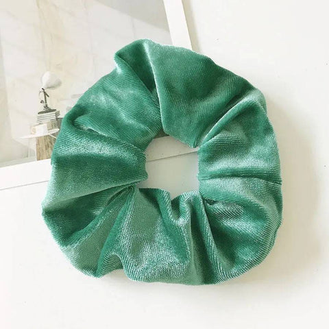 Velvet Hair Accessories - Green