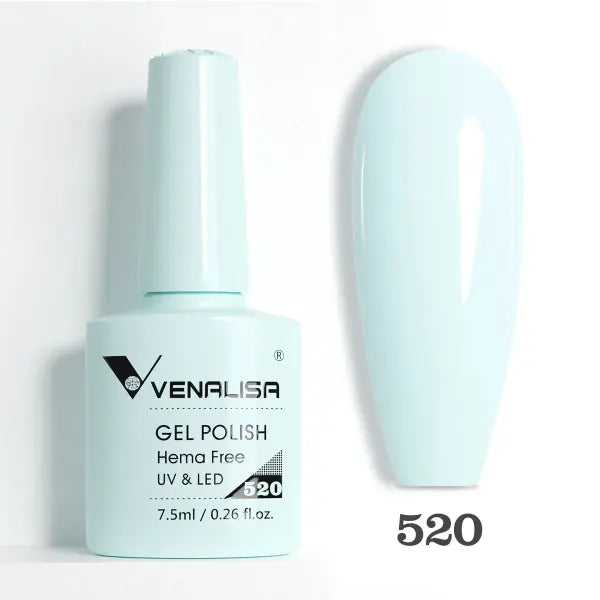 Venalisa HEMA TPO FREE Nail Gel Polish Glitter Gorgeous Full Coverage Soak Off UV LED French Nail Jelly Pink Nude