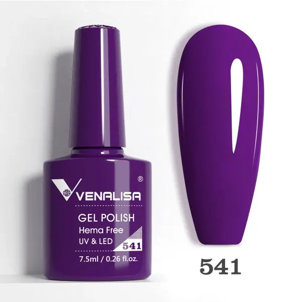 Venalisa HEMA TPO FREE Nail Gel Polish Glitter Gorgeous Full Coverage Soak Off UV LED French Nail Jelly Pink Nude