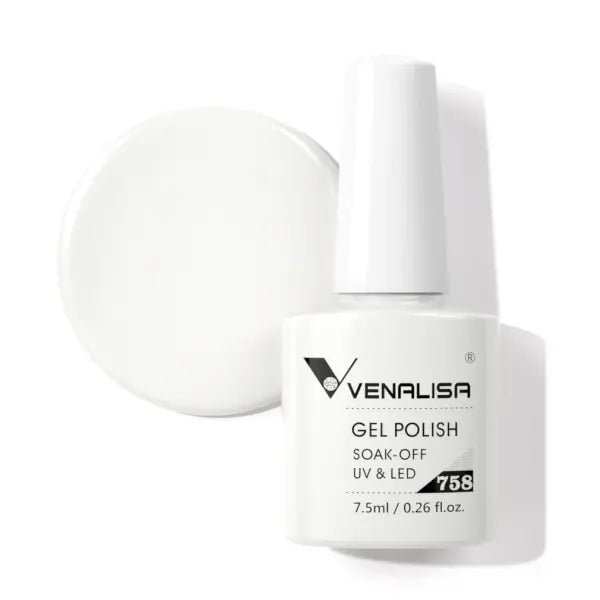 Venalisa HEMA TPO FREE Nail Gel Polish Glitter Gorgeous Full Coverage Soak Off UV LED French Nail Jelly Pink Nude